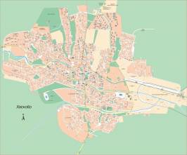 Карта города Хасково