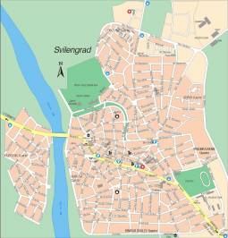 Карта города Свиленград