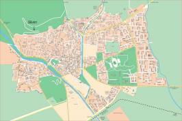 Карта города Сливен