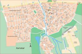 Карта города Карнобат