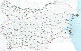 Рыбная карта Болгарии