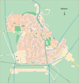 Карта города Карлово