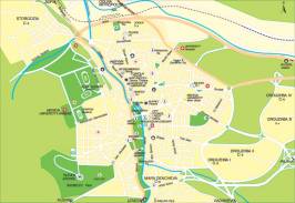 Карта города Плевен