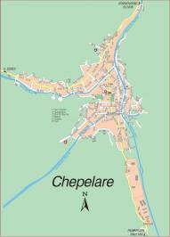 Карта города Чепеларе
