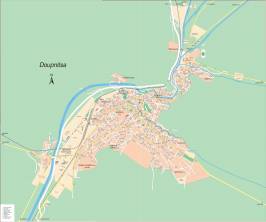 Карта города Дупница