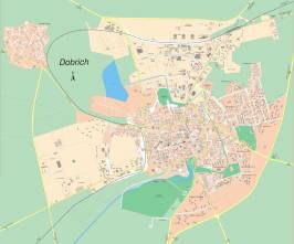 Карта города Добрич